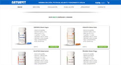 Desktop Screenshot of naturvit.com